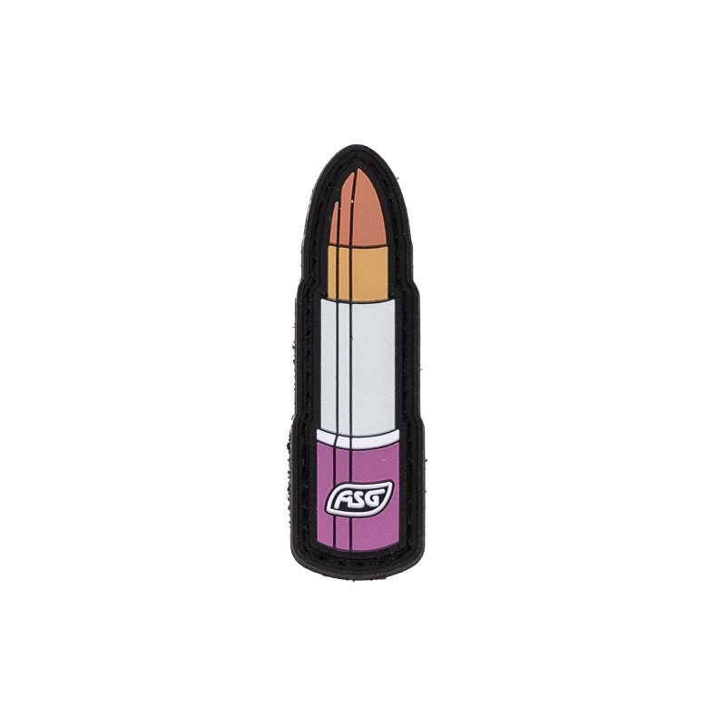 ASG - Patch ASG Velcro Pvc Bullet Lipstick ASG - Patch ASG Velcro Pvc Bullet Lipstick