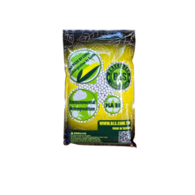 BLS - Billes Biodégradables 0.25g  sac de 1Kg - Blanche
