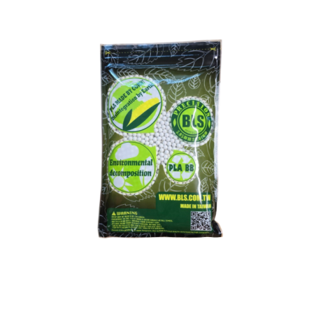 BLS - Billes Biodégradables 0.28g  sac de 1Kg - Blanche