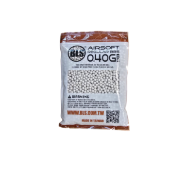 Billes BLS 0.40g Blanches pour Airsoft – Précision et Stabilité 6mm