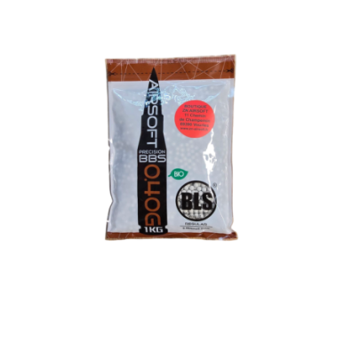 BLS - Billes Biodégradables 0.43g  sac de 1Kg - Blanche