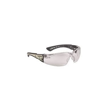 Bollé - Paire De Lunettes De Protection RUSH+ Clear - fosforescente
