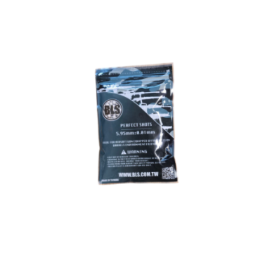 BLS - Billes Biodégradables 0.45g Sac de 1000 billes - Blanche