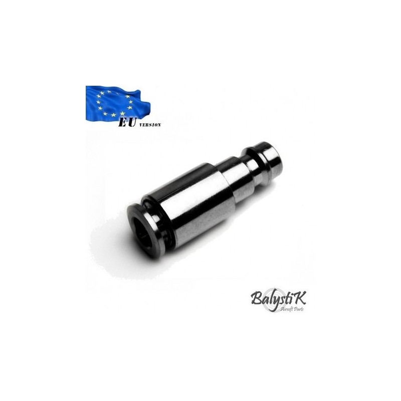 BALYSTIK - coupleur male avec entrée tuyau 6mm (version UE) BALYSTIK - coupleur male avec entrée tuyau 6mm (version UE)
