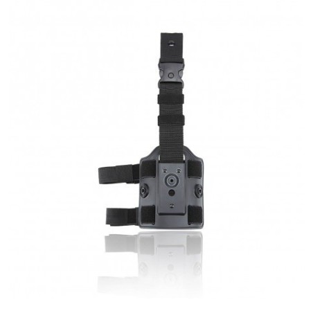 Amomax - Plaque de cuisse pour holster - Noir