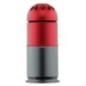 Nuprol - Grenade M203 40mm à Gaz 96 BBs - Rouge/Gris