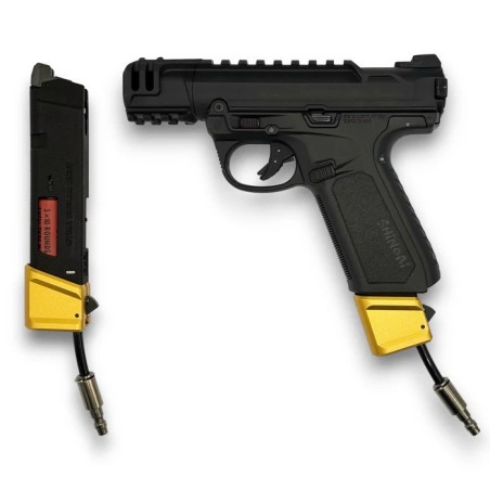 AIRTAC - Adaptateur HPA T1P Glock/AAP-01 Cartouche de fusil à pompe - Or