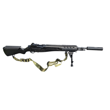 Occasion de la boutique - Réplique AEG Classic Army M14 Scout, bipied + silencieux - Noir