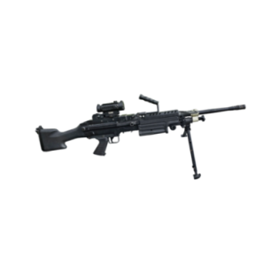 Occasion de la boutique - Réplique AEG M249 MK2 avec lunette ASG A&K - Noir