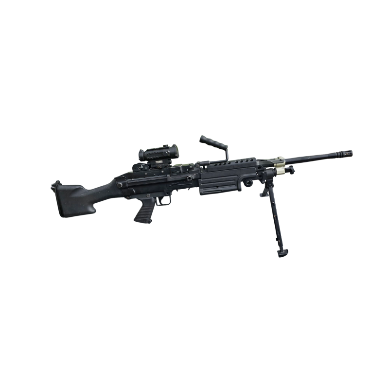 Occasion de la boutique - Réplique AEG M249 MK2 avec lunette ASG A&K - Noir