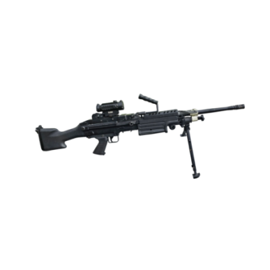 Occasion de la boutique - Réplique AEG M249 MK2 avec lunette ASG A&K - Noir