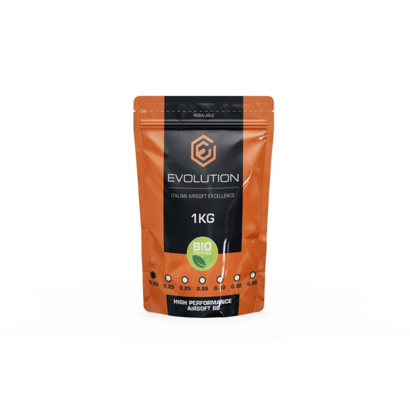 Evolution International - Billes Biodégradables 0.20g High Performance 1Kg - Blanche