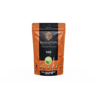 Evolution International - Billes Biodégradables 0.20g High Performance 1Kg - Blanche