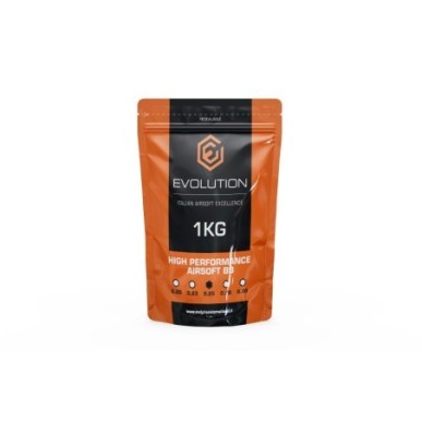 Evolution International - Billes 0.25g High Performance 1Kg - Blanche