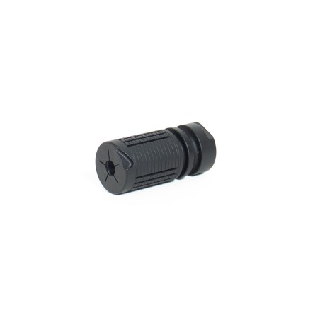 Evolution International - Cache Flamme en acier CNC Knigth 14mm CCW - Noir