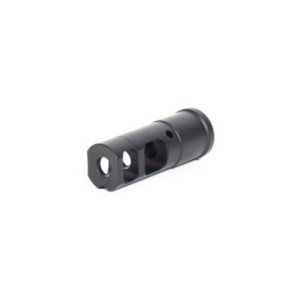 Evolution International - Cache Flamme en acier CNC Tactical 14mm CCW - Noir