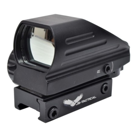 JS-TACTICAL - Viseur point rouge de type Reflex - Noir