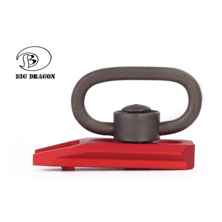 Big Dragon - Attache sangle pour rail Keymod - Rouge
