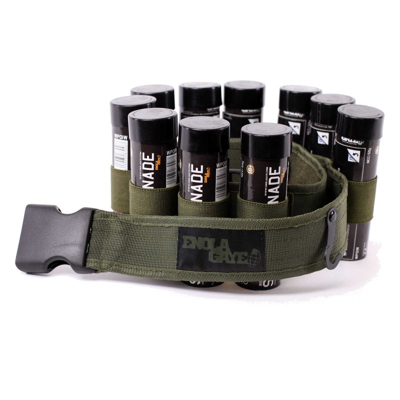 ENOLA GAYE - Ceinture Olive Pour 10 Fumigènes