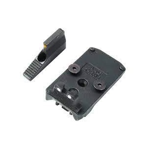 Action Army - Montage RMR et front sight acier pour AAP-01