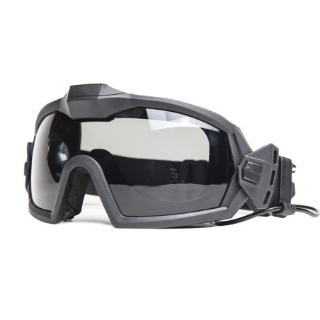 FMA - Lunettes réglables avec ventilateur - Noir