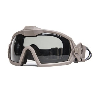 FMA - Lunettes réglables avec ventilateur - Tan