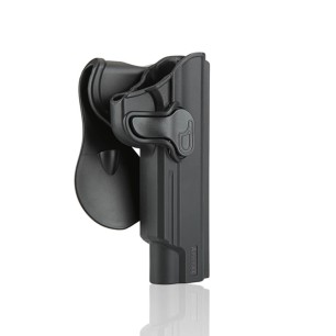 Amomax - Holster Rigide 360° pour 1911 - Noir