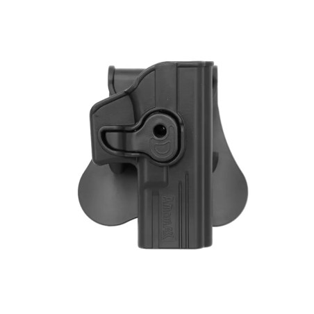 Amomax - Holster Rigide 360° pour Glock Tokyo Marui / Umarex / Cybergun - Noir