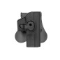 Amomax - Holster Rigide 360° pour Glock Tokyo Marui / Umarex / Cybergun - Noir
