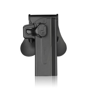 Amomax - Holster Rigide 360° pour Hi-Capa - Noir