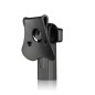 Amomax - Holster Rigide 360° pour Hi-Capa - Noir
