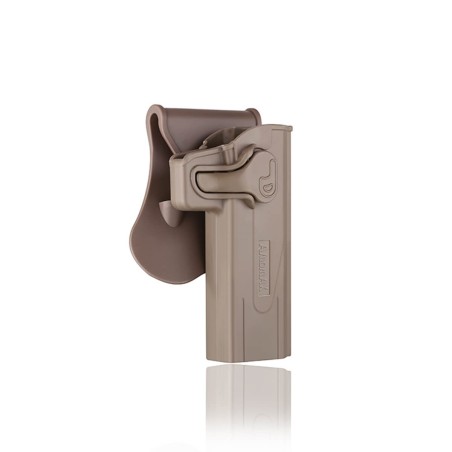 Amomax - Holster Rigide 360° pour Hi-Capa - FDE