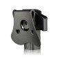 Amomax - Holster Rigide 360° pour CZ P-07/09 - Noir
