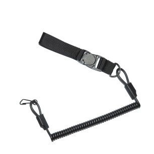 Amomax - Dragonne Bungee pour réplique de poing - Noir