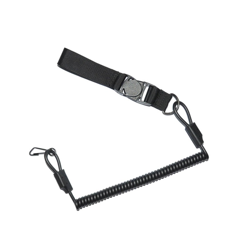 Amomax - Dragonne Bungee pour réplique de poing - Noir