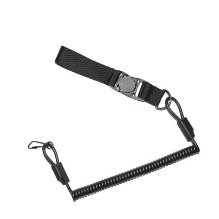 Amomax - Dragonne Bungee pour réplique de poing - Noir