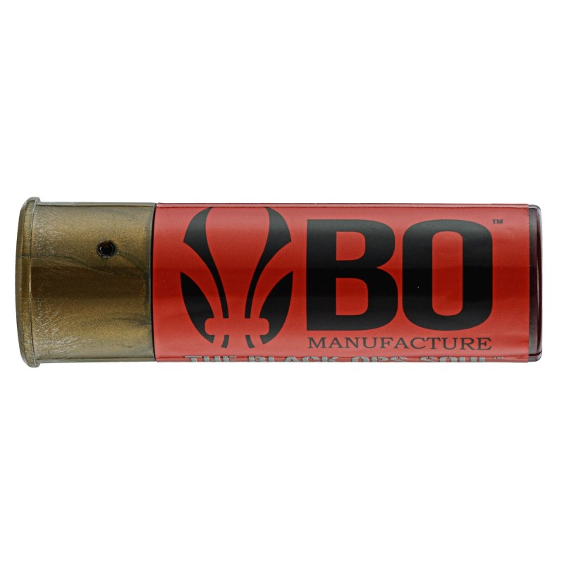 BO MANUFACTURE - 6 Cartouche De Fusil a Pompe 30 billes - Rouge