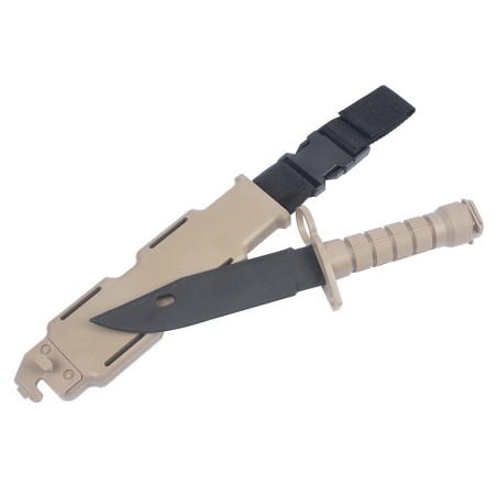 MP - Couteau/Baïonnette  M9 Factice - Dark Earth (MP9002-T)