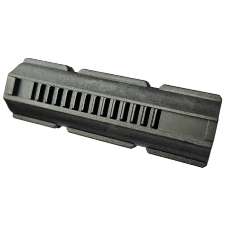 FPS Softair - ZERO-SHOCK Fps Airsoft Piston technopolymère renforcé de fibre de carbone avec toutes les dents en métal (PM04CF+)