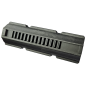 FPS Softair - ZERO-SHOCK Fps Airsoft Piston technopolymère renforcé de fibre de carbone avec toutes les dents en métal (PM04CF+)
