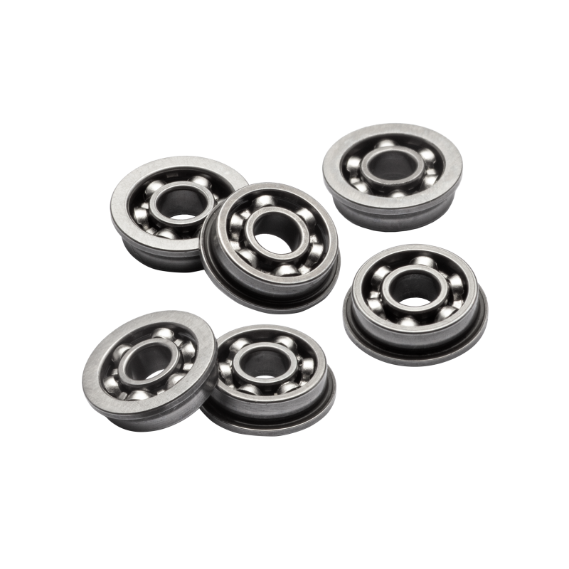 FPS Softair - Bushings à roulement de 8 mm en acier avec roulement ouvert prêt pour des contraintes mécaniques extrêmes (B8CA+)