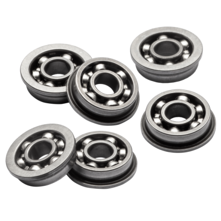FPS Softair - Bushings à roulement de 8 mm en acier avec roulement ouvert prêt pour des contraintes mécaniques extrêmes (B8CA+)