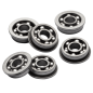 FPS Softair - Bushings à roulement de 8 mm en acier avec roulement ouvert prêt pour des contraintes mécaniques extrêmes (B8CA+)