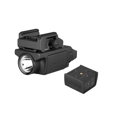 Olight PL Mini 3 Valkyrie – Lampe tactique 600 lumens noire avec batterie détachable
