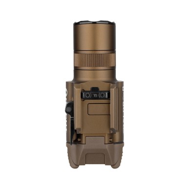 Olight Baldr Pro R – Lampe tactique 1350 lumens avec laser vert – Tan