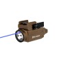 Olight - Lampe tactique compacte Baldr S BL avec laser bleu 800 lumens - Tan Olight - Lampe tactique compacte Baldr S BL avec laser bleu 800 lumens - Tan