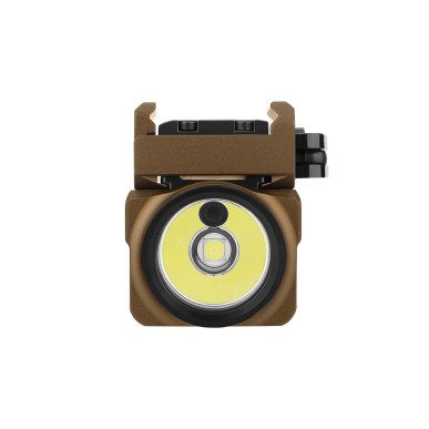 Olight Baldr S BL – Lampe Tactique Compacte 800 Lumens + Laser Bleu – Tan