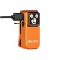 Olight - Oclip Pro | Lampe gilet tactique 500 lm & lumière rouge - Orange