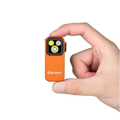Olight - Oclip Pro | Lampe gilet tactique 500 lm & lumière rouge - Orange