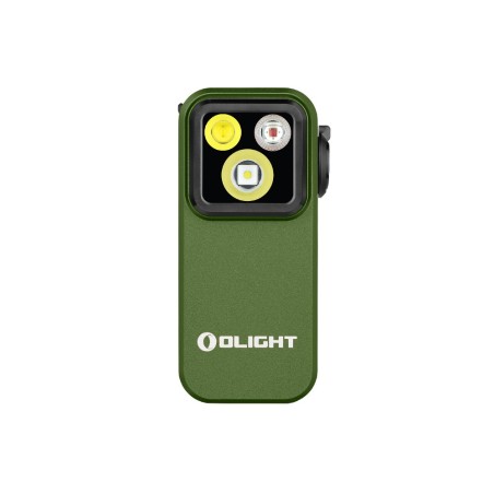 Olight - Oclip Pro | Lampe gilet tactique 500 lm & lumière rouge - Vert OD